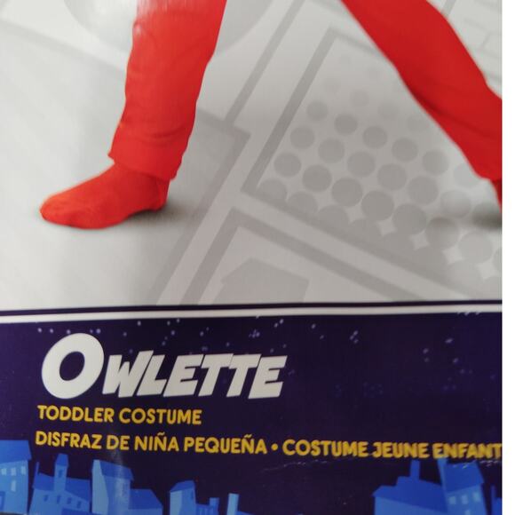 Toddler PJ Masks Owlette Costume Medium (3T/4T) - Picture 13 of 13